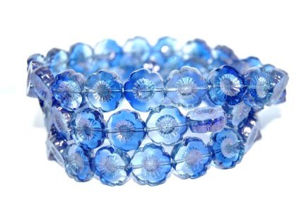 Hawaii flowers 14mm - Table cut beads