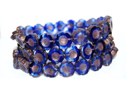 Hawaii flowers 14mm - Table cut beads