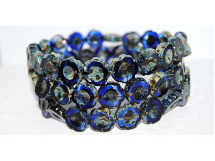 Hawaii flowers 14mm - Table cut beads