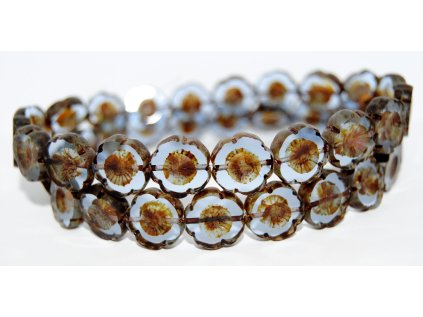 Hawaii flowers 14mm - Table cut beads