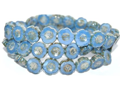 Hawaii flowers 14mm - Table cut beads