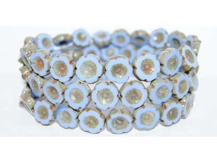 Hawaii flowers 14mm - Table cut beads