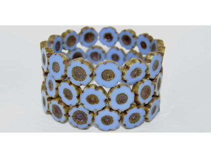 Hawaii flowers 14mm - Table cut beads