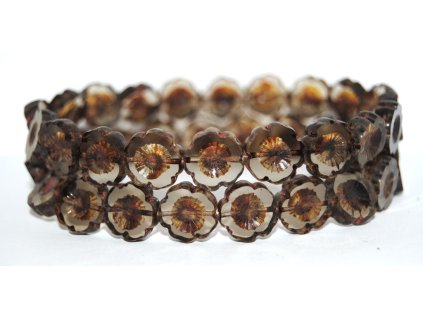 Hawaii flowers 14mm - Table cut beads