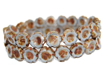 Hawaii flowers 14mm - Table cut beads