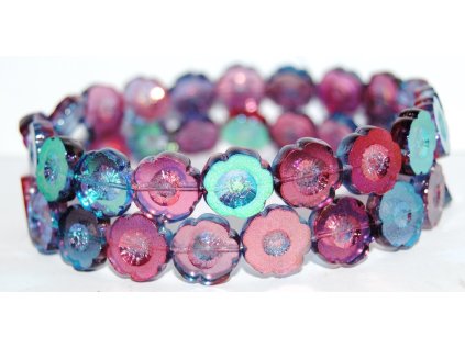 Hawaii flowers 14mm - Table cut beads