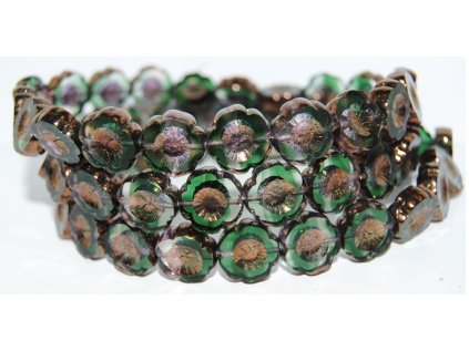 Hawaii flowers 14mm - Table cut beads