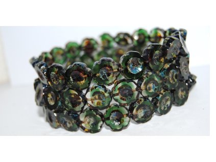 Hawaii flowers 14mm - Table cut beads