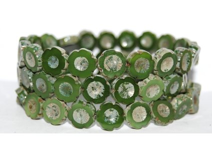 Hawaii flowers 14mm - Table cut beads