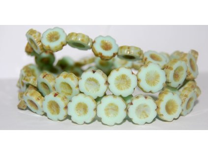 Kytky Hawai 14 mm - Ploškované perle