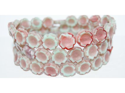 Hawaii flowers 14mm - Table cut beads