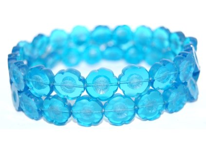 Hawaii flowers 14mm - Table cut beads