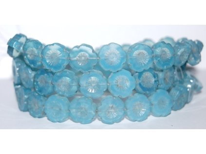 Hawaii flowers 14mm - Table cut beads