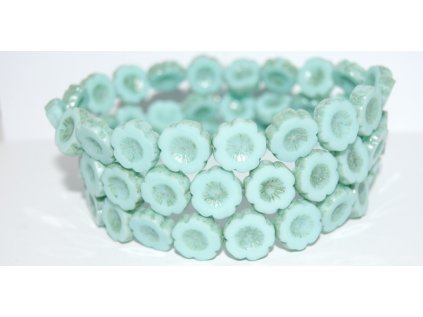 Hawaii flowers 14mm - Table cut beads