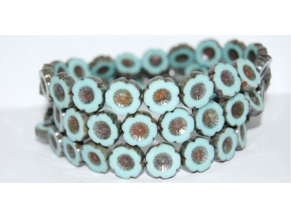 Hawaii flowers 14mm - Table cut beads