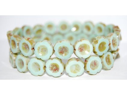 Hawaii flowers 14mm - Table cut beads