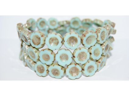 Hawaii flowers 14mm - Table cut beads