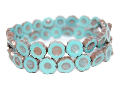 Hawaii flowers 14mm - Table cut beads