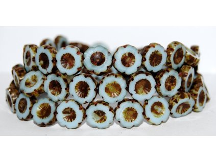 Hawaii flowers 14mm - Table cut beads