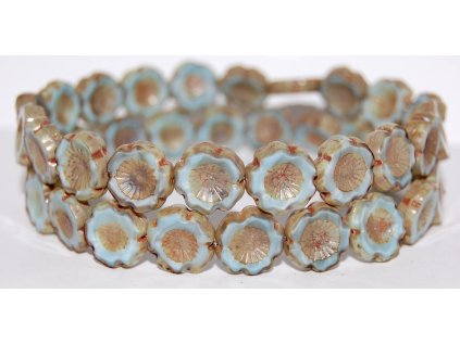 Hawaii flowers 14mm - Table cut beads