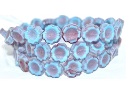 Hawaii flowers 14mm - Table cut beads