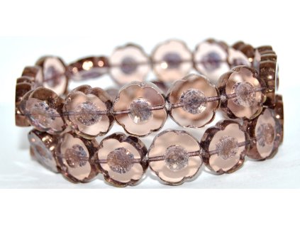 Hawaii flowers 14mm - Table cut beads