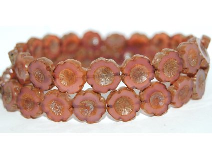 Hawaii flowers 14mm - Table cut beads