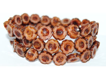 Hawaii flowers 14mm - Table cut beads