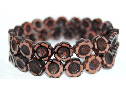 Hawaii flowers 14mm - Table cut beads