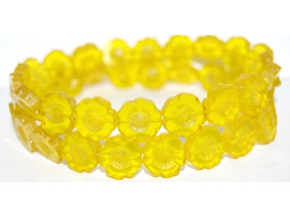 Hawaii flowers 14mm - Table cut beads