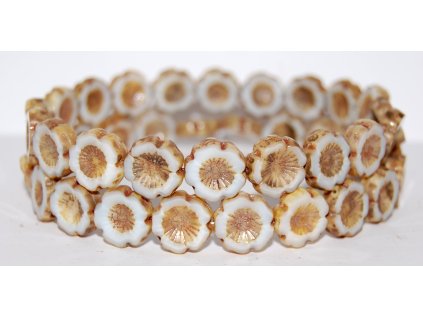 Hawaii flowers 14mm - Table cut beads