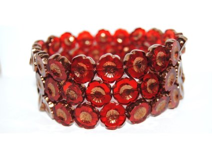 Hawaii flowers 14mm - Table cut beads