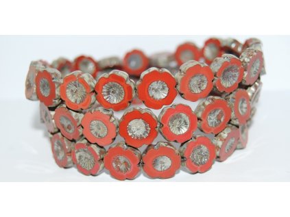 Hawaii flowers 14mm - Table cut beads