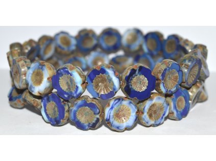 Hawaii flowers 14mm - Table cut beads