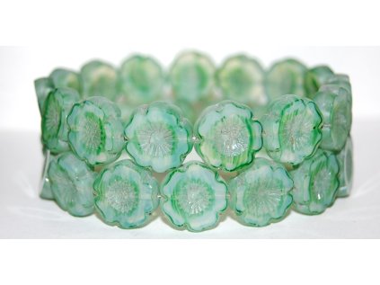 Hawaii flowers 16mm - Table cut beads