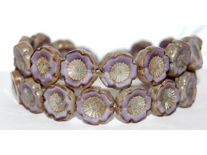 Hawaii flowers 16mm - Table cut beads