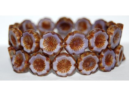 Hawaii flowers 16mm - Table cut beads