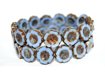 Hawaii flowers 16mm - Table cut beads