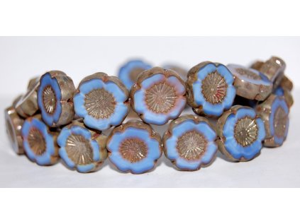 Hawaii flowers 16mm - Table cut beads