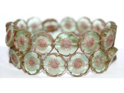 Hawaii flowers 16mm - Table cut beads