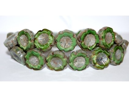 Hawaii flowers 16mm - Table cut beads