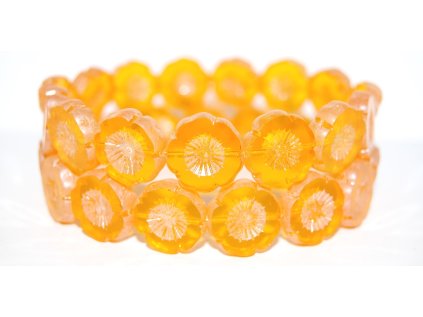 Hawaii flowers 16mm - Table cut beads