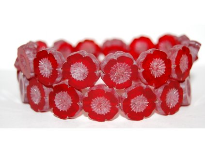 Hawaii flowers 16mm - Table cut beads