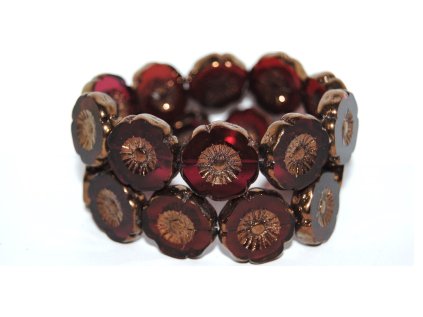 Hawaii flowers 20mm - Table cut beads