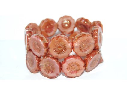 Hawaii flowers 20mm - Table cut beads