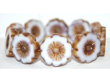 Kytky Hawai 22 mm - Ploškované perle