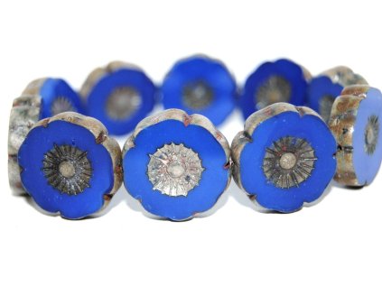 Hawaii flowers 22mm - Table cut beads
