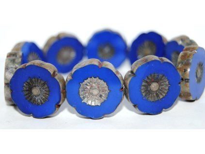 Hawaii flowers 22mm - Table cut beads