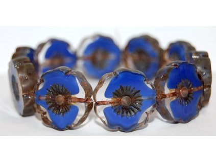 Hawaii flowers 22mm - Table cut beads