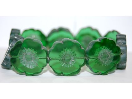 Hawaii flowers 22mm - Table cut beads